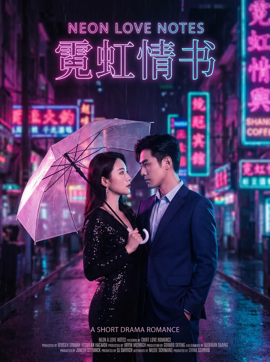 黄景瑜结过婚么 热播都市爱情短剧 - 霓虹情书海报
